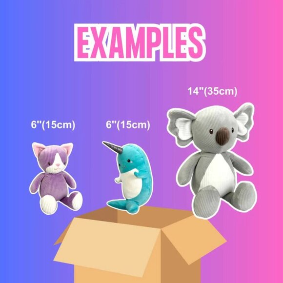 You Pick 5 Color Assorted Plush Stuffed Animal Mystery Lot Disney Squishmellow - Picture 4 of 6